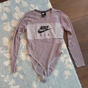 Nike Air - Mauve Long Sleeve Bodysuit